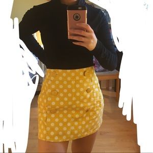 Polka dot skirt